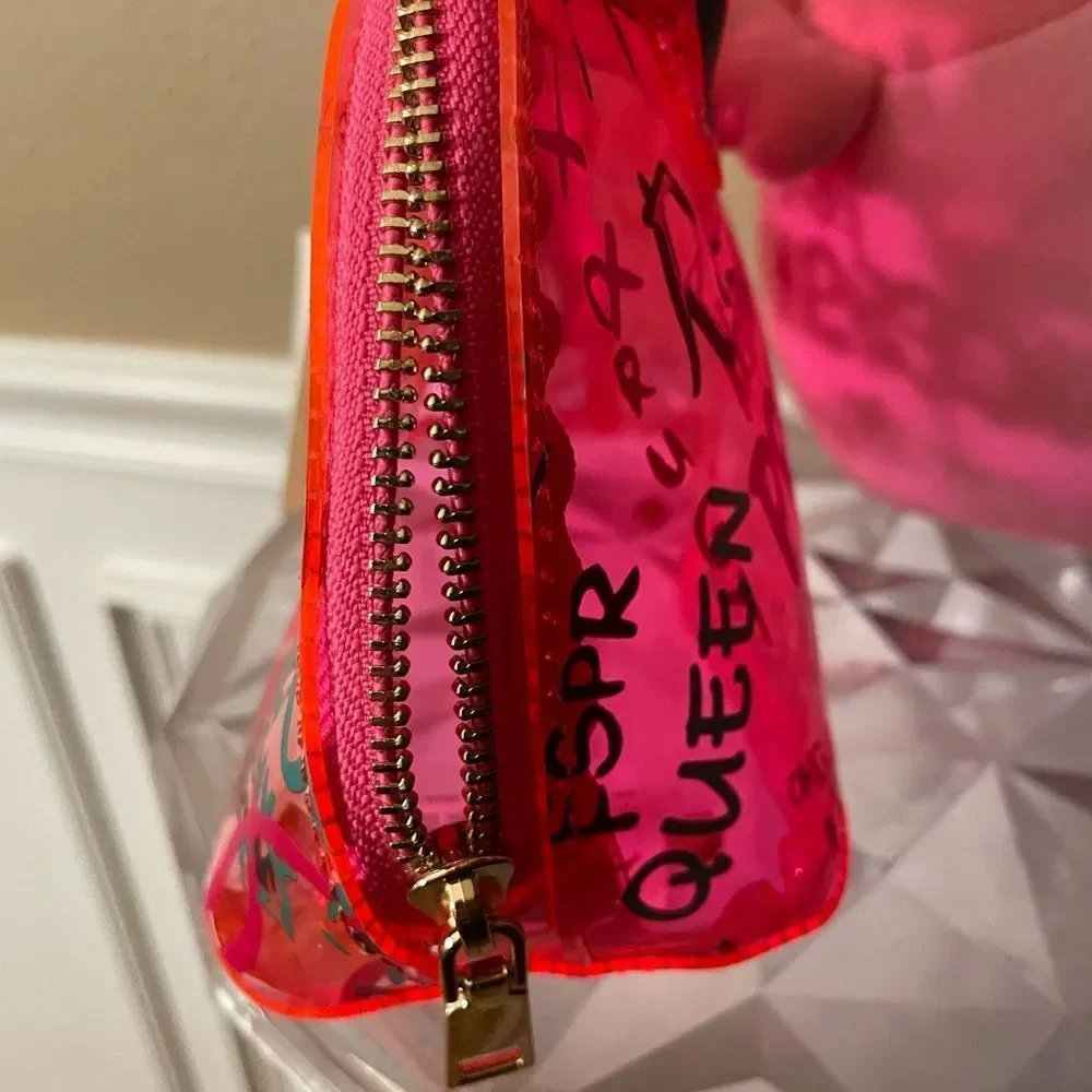 Hello 3 AM PVC Graffiti Purse & Lady Kraken Squishmallow Great Gifts NWT!